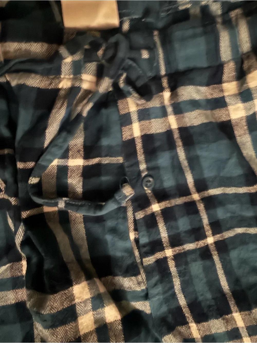 Men's Blue Plaid Lounge Joggers - Relaxed Fit